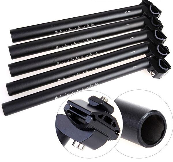 Cọc yên xe đạp Nhôm 31.6x350mm